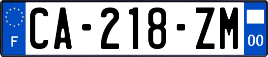 CA-218-ZM