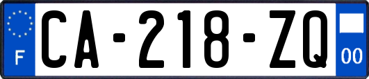 CA-218-ZQ