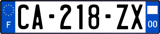 CA-218-ZX