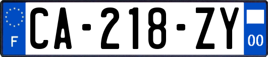 CA-218-ZY