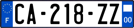 CA-218-ZZ