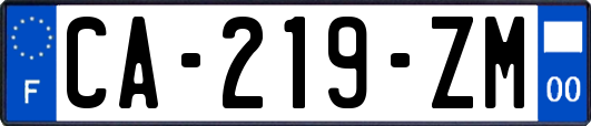 CA-219-ZM