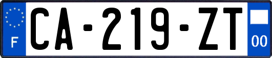 CA-219-ZT