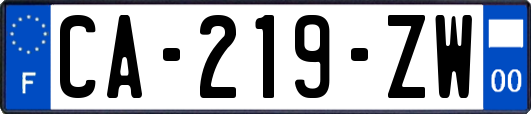 CA-219-ZW