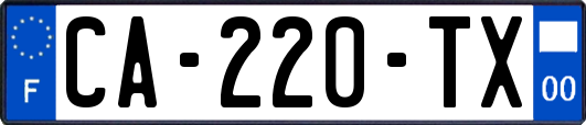 CA-220-TX