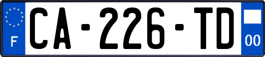 CA-226-TD