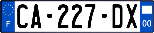 CA-227-DX