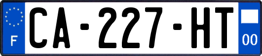 CA-227-HT