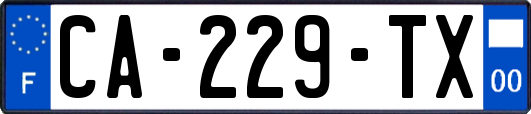 CA-229-TX