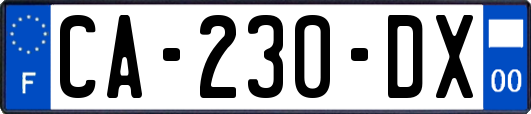 CA-230-DX