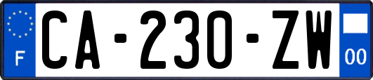 CA-230-ZW