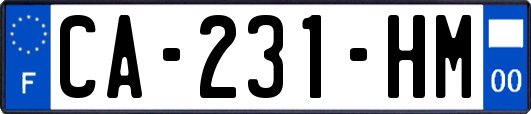 CA-231-HM