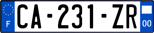 CA-231-ZR