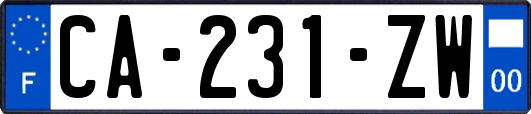 CA-231-ZW