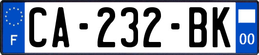 CA-232-BK