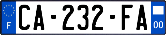 CA-232-FA