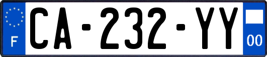 CA-232-YY