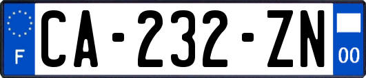 CA-232-ZN