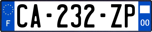 CA-232-ZP