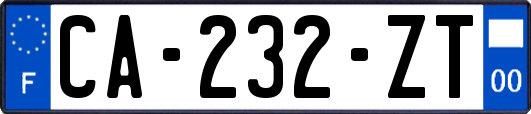 CA-232-ZT