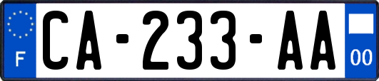 CA-233-AA