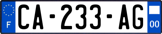 CA-233-AG