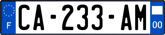 CA-233-AM