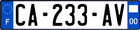 CA-233-AV