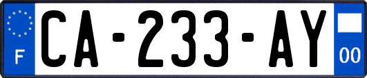 CA-233-AY