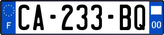 CA-233-BQ