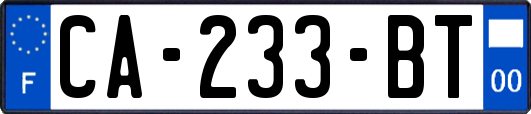 CA-233-BT