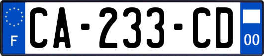 CA-233-CD