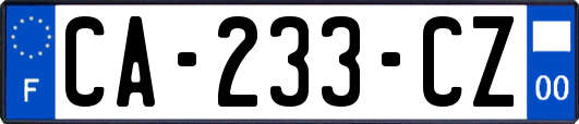 CA-233-CZ