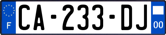 CA-233-DJ