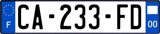 CA-233-FD