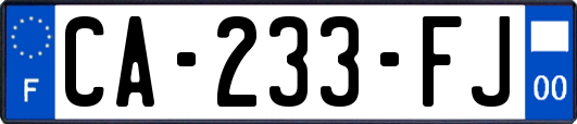 CA-233-FJ