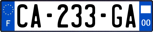 CA-233-GA
