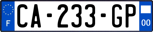 CA-233-GP