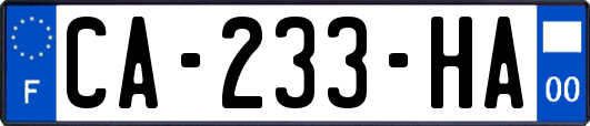 CA-233-HA