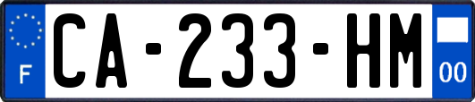 CA-233-HM