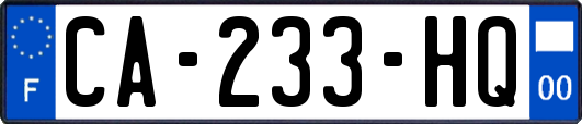 CA-233-HQ