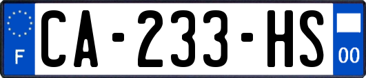 CA-233-HS