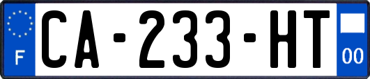 CA-233-HT