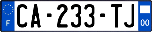 CA-233-TJ