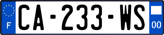 CA-233-WS