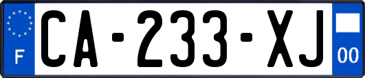 CA-233-XJ