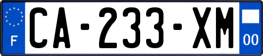 CA-233-XM