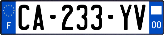 CA-233-YV