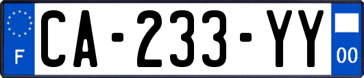 CA-233-YY
