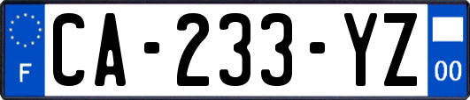 CA-233-YZ